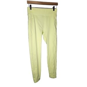 Bandier Center‎ Stage Pocket Leggings Sunny Lime NWT Women's Size M